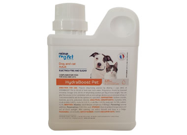 125ml bottle of HydraBoost Pet