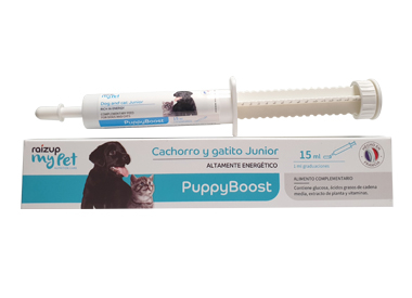 PuppyBoost Pet jeringa con su estucho